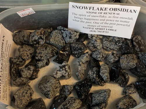 Snowflake Obsidian Rough